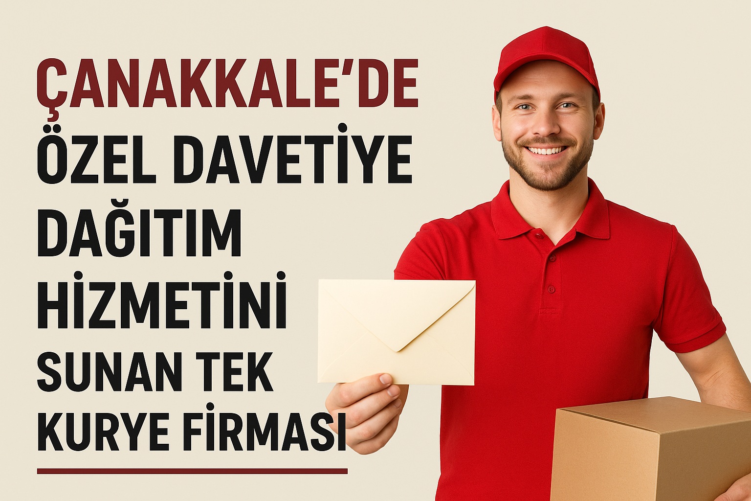 Çanakkale’de Bir İlk: Özel Davetiye Kurye Hizmeti